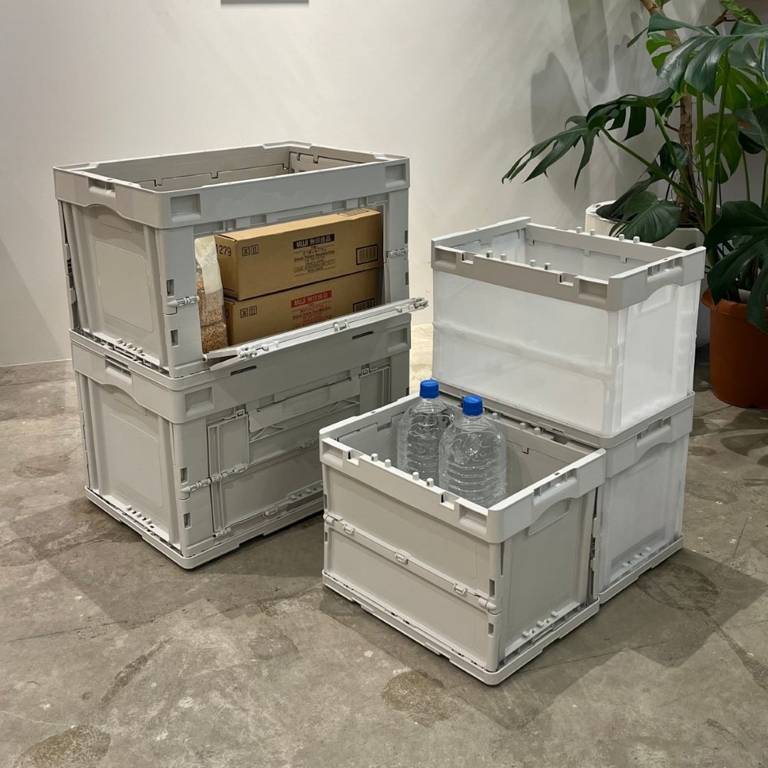 7個セットMUJI 折りたたみコンテナ 50L